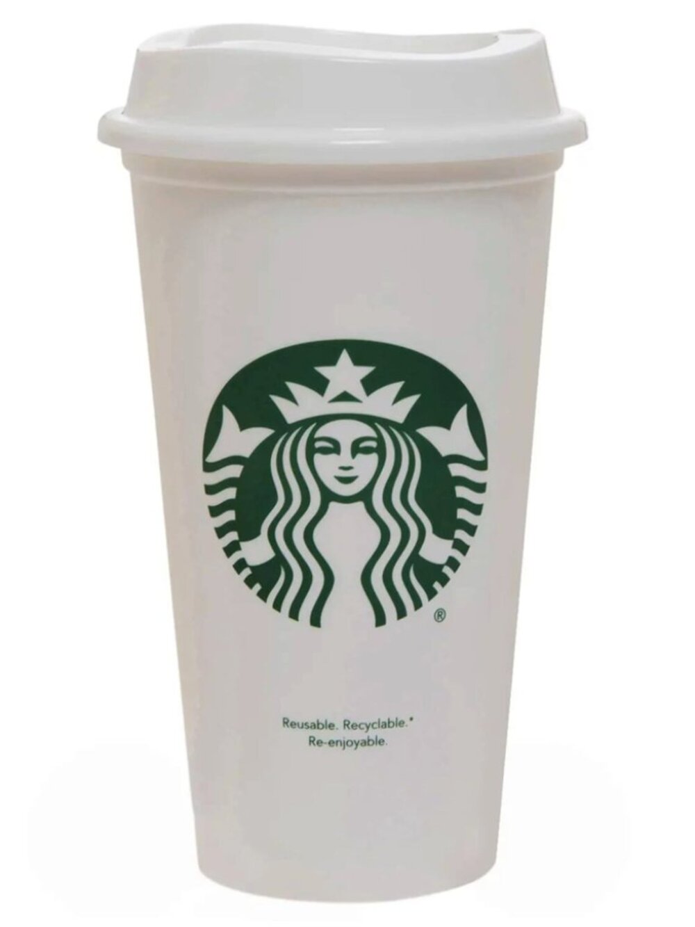Starbucks “Reuse Recycle Reenjoy” Grande Reusable Cup